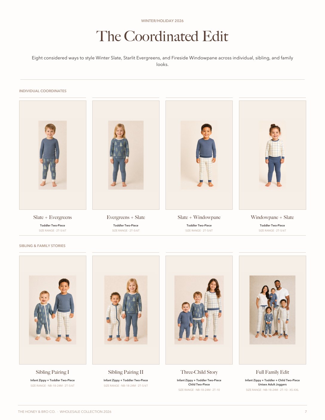 Lookbook page 7 of 34: The Coordinated Edit