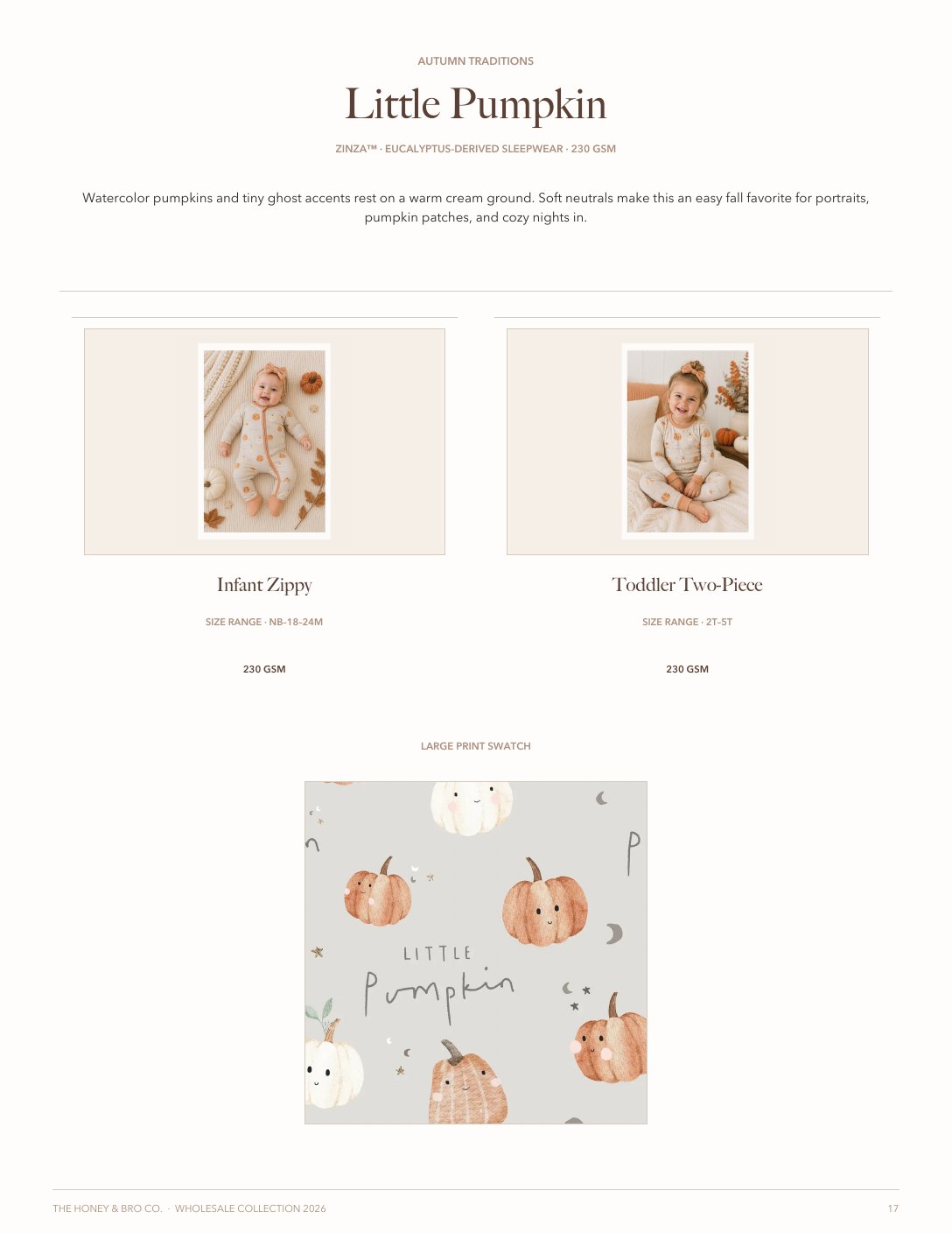Lookbook page 17 of 34: Little Pumpkin