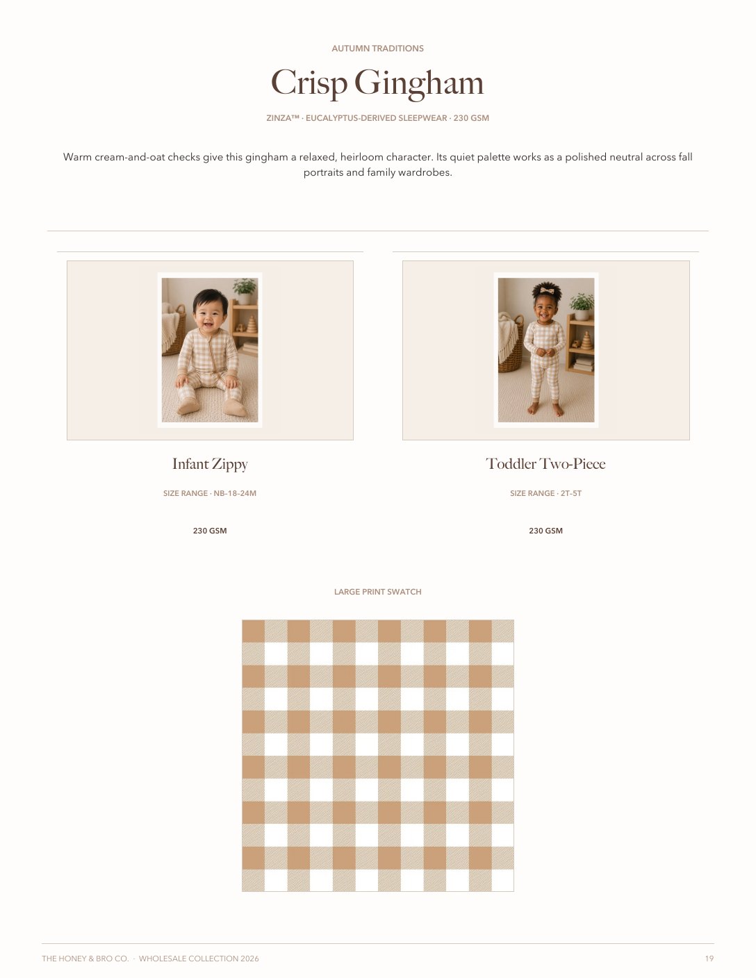 Lookbook page 19 of 34: Crisp Gingham