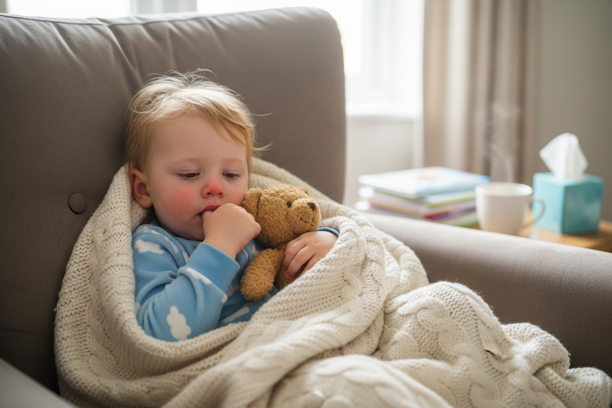 How to Keep Little Ones Healthy During Cold &amp; Flu Season 2025  (Realistic Tips from a Mom Who’s Been There)