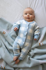GINGHAM ROMPER - Front View
