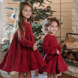 Dotted Rib Organic Cotton Dress by Burt's Bees Baby - Back View