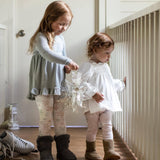 Snowflake Flurries Organic Tunic & Pants Set by The Honey and Bro Co. - Back View