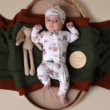 Diggers & Tractors Organic Snugglesuit Convertible R... by Snuggle Hunny - Lifestyle