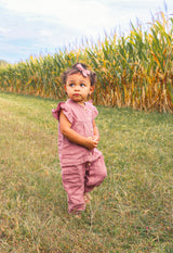 Jennifer Linen Jumper Plum - Collection View