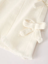 WHITE BELL BOTTOM DENIM PANTS by Rylee Faith Designs - Lifestyle View - Easter Baby Clothing
