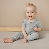 Bamboo Henley Romper - Styled Outfit View