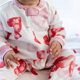 I Heart You Organic Cotton Sleep & Play | Valentine's Hearts by Burt's Bees Baby - Lifestyle View