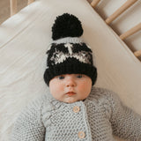 Frenchie Puppy Dog Beanie Hat by Huggalugs - Side View