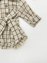 Plaid Romper - Styled on Baby