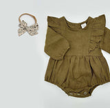 Gabriella Romper - Flat Lay