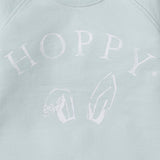 Hoppy Blue Organic Cotton Sweatshirt | Boys Easter - Baby & Toddler Clothing | The Honey and Bro Co
