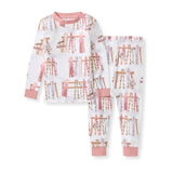 Sunrise Slopes Organic Cotton Two-Piece Pajamas by Burt's Bees Baby - Front View