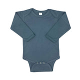 Organic Long Sleeve Baby Bodysuit by MONAG - Back View