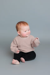 Cozy Knit Baby Sweater - Front View