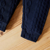 2pcs 95% Cotton Long-sleeve Imitation Knitting Set - View 12