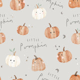 Little Pumpkin Zinza toddler two-piece pajama set by The Honey and Bro Co.