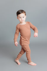 Organic Cotton 2-Piece Pajamas Sleepwear for  Toddlers! by The Honey and Bro Co. - Front View
