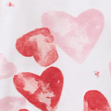 I Heart You Organic Cotton Sleep & Play | Valentine's Hearts by The Honey and Bro Co. - Lifestyle View
