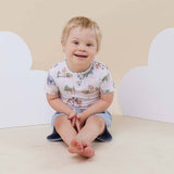 Dragon Organic Cotton Short Sleeve Bodysuit - Collection Display