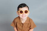 Toddler and Baby Retro Sunnies by The Honey and Bro Co. - Lifestyle View