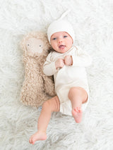 Classic Long Sleeve Bodysuit | Organic Cotton by Colored Organics - Styled View