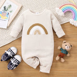 Baby Rainbow Embroidered Jumper - Embroidery Detail