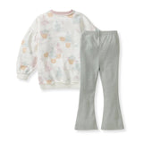 Pretty Pine Farm Organic Sweatshirt & Pants Set by The Honey and Bro Co. - Back View