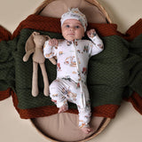 Diggers & Tractors Organic Snugglesuit Convertible R... by Snuggle Hunny - Detail View