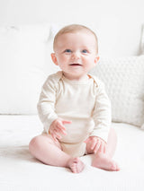 Classic Long Sleeve Bodysuit | Organic Cotton by Colored Organics - Extra View