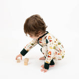 Camp Emerson Bamboo Convertible Pajamas by Emerson and Friends - Side View