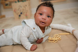Origami Bodysuit & Jumpsuit Baby Boy Set by The Honey and Bro Co. - Back View