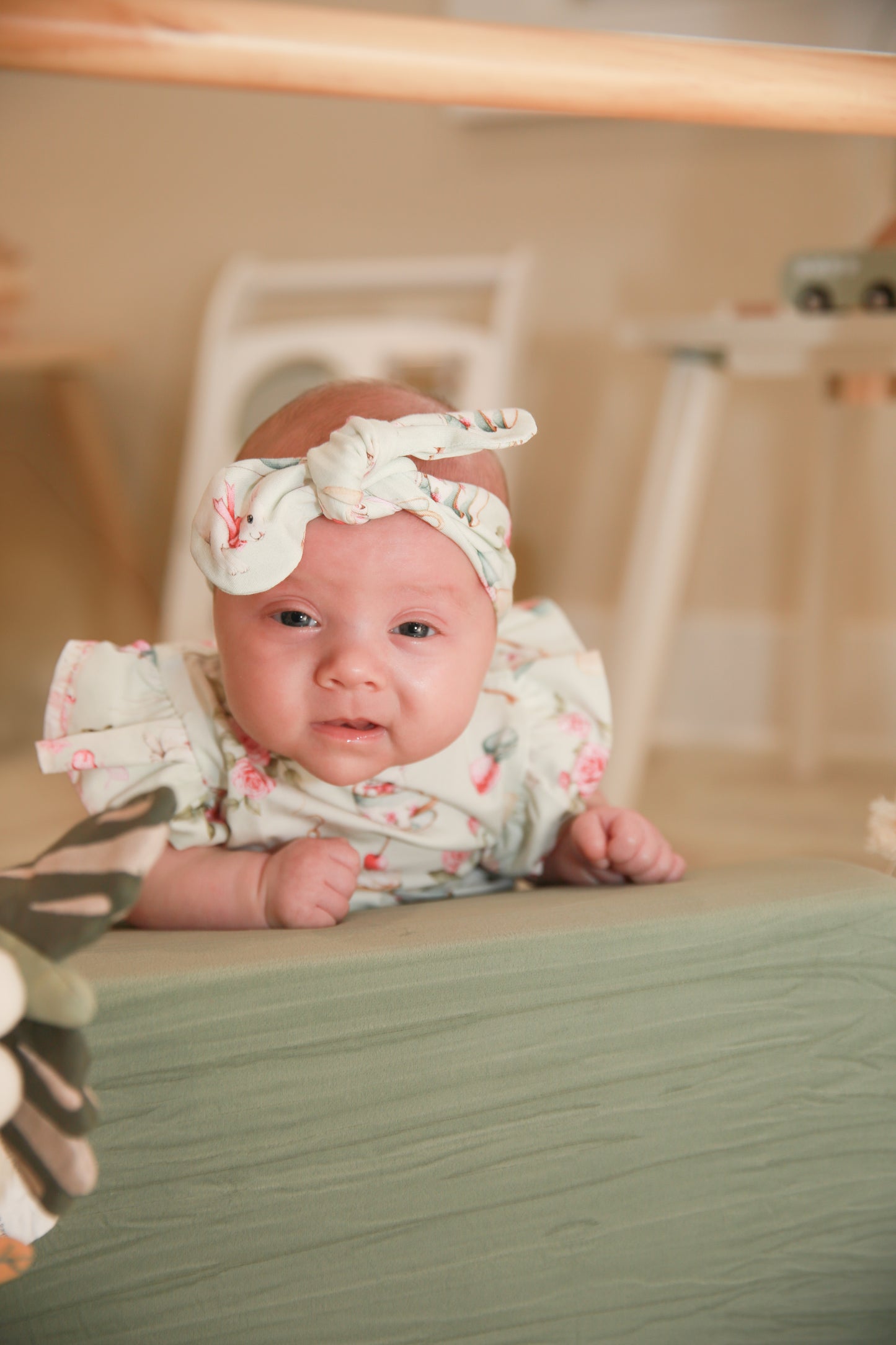 White Rabbit Organic Cotton Short Sleeve Dress | Baby Girl - Baby & Toddler Clothing | The Honey and Bro Co
