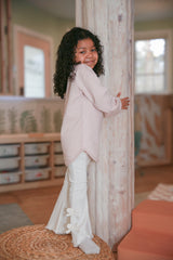 Hoppy Pink Organic Cotton Sweatshirt by The Honey and Bro Co. - Back View