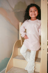 Hoppy Pink Organic Cotton Sweatshirt - Baby & Toddler Clothing | The Honey and Bro Co