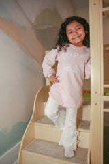Hoppy Pink Organic Cotton Sweatshirt - Baby & Toddler Clothing | The Honey and Bro Co