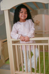 Hoppy Pink Organic Cotton Sweatshirt - Baby & Toddler Clothing | The Honey and Bro Co