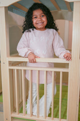 Hoppy Pink Organic Cotton Sweatshirt - Baby & Toddler Clothing | The Honey and Bro Co
