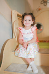 Easter Bunny Embroidery Girls Dress - Baby & Toddler Clothing | The Honey and Bro Co