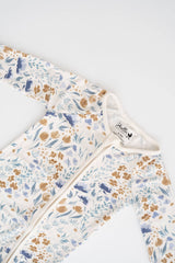Soft Floral Convertible Bamboo Zippy - Lifestyle View on Baby