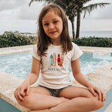 Make Waves Graphic Tee by Finn + Emma - Back View - Organic Cotton Toddler Tee