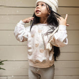 Pretty Pine Farm Organic Sweatshirt & Pants Set by The Honey and Bro Co. - Back View