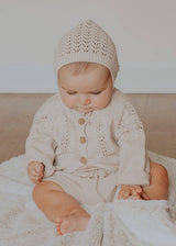 Olesya Cotton Knit Sweater by The Honey and Bro Co - View 9