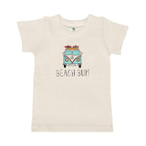 Beach Bum Graphic Tee by Finn + Emma - Front View - Organic Cotton Toddler Tee