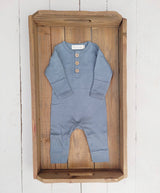 Organic Cotton Baby Bodysuit by The Honey and Bro Co. - Back View