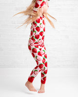 Berry Sweet Strawberry Pajamas - Back View