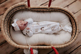Rainbow Knotted Gown | Newborn by Three Little Tots - View 19 - Newborn Baby Clothing