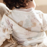 Pretty Pine Farm Organic Sweatshirt & Pants Set by The Honey and Bro Co. - Back View