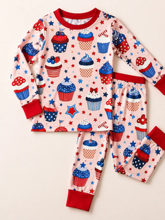 Stars & Sprinkles Soluna™ Bamboo 2-Piece Pajama Set