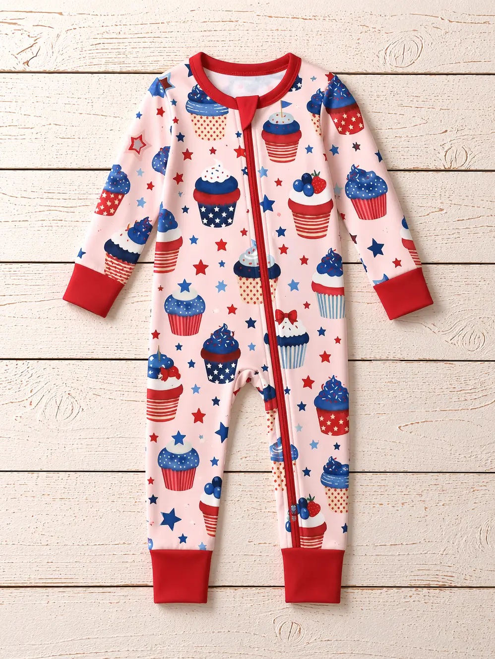 4th of July Cupcakes Soluna Bamboo Zippy photo 1